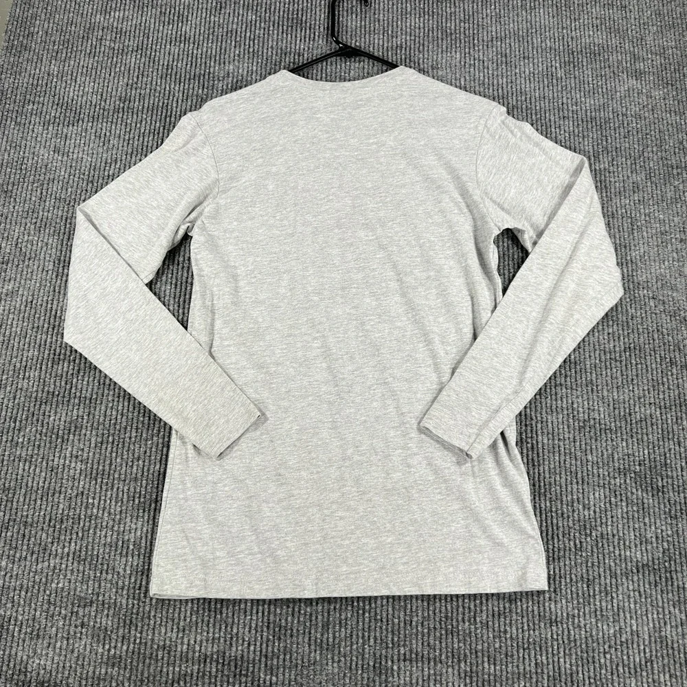Houston‎ Rockets Shirt Mens Small Gray Long Sleeve Fanatics NBA Basketball